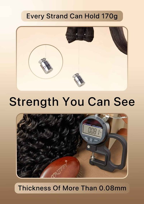 TRIIPPY Raw Water Wave Human Hair Single Bundle,Triple Lifespan Than Regular Virgin Hair No.1 Sales Of Raw Hair Bundles(14 Inches) Keep Soft and Smooth After Multiple Washes 100% Indian Raw Hair