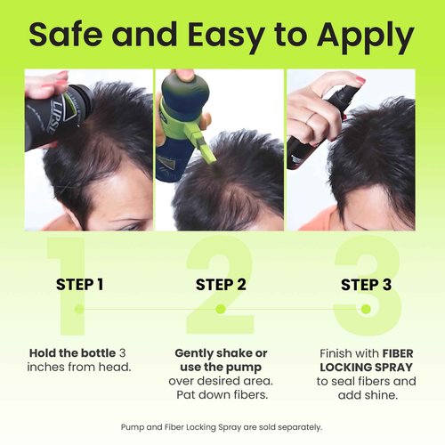 ECLIPSE Hair Fibers Dark Brown for Thinning Hair for Women & Men to Conceal Hair Loss in 15 Seconds - 100% Undetectable Hair Building Fibers, 60g