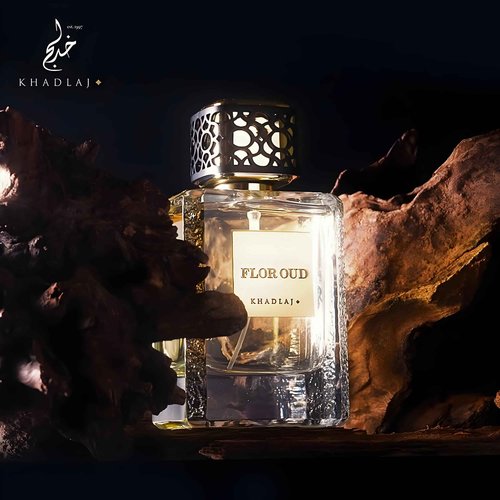 Khadlaj Maison Flor Oud Eau De Parfum Spray for Men, 3.4 Ounce