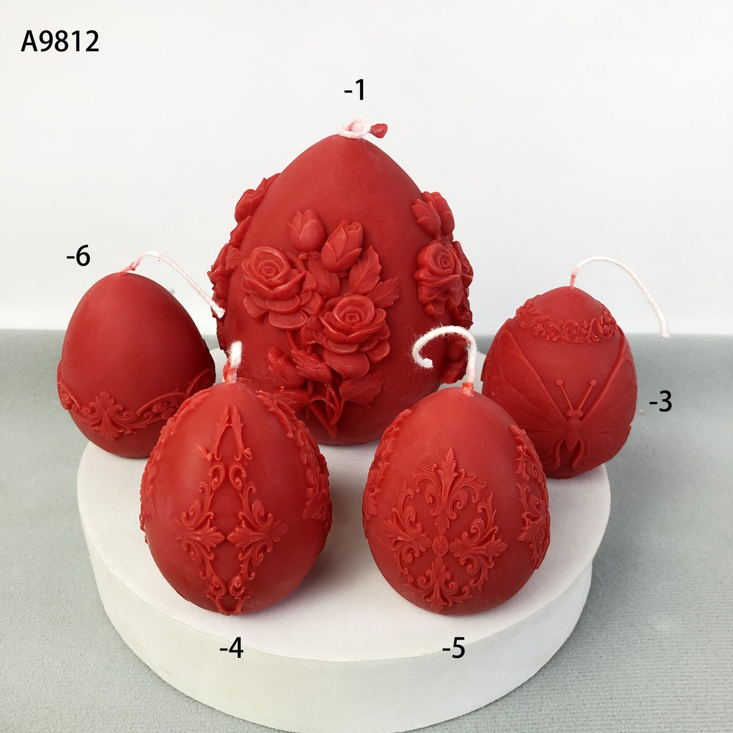 Egg Silicone Mold for Baking, Chocolate, Candle Making & Crafts - Irregular Shapes