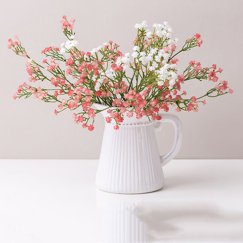 Ceramic Modern Vase for Living Room Floral Decor - Multi Styles