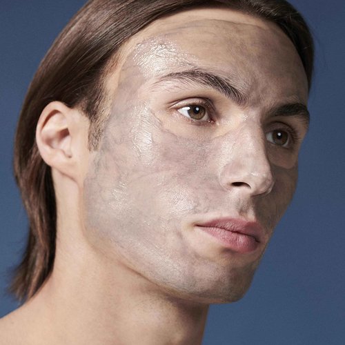 Biotherm Homme Force Supreme Black Mask, Recovering & Anti-Aging Night Mask for Men with Dark Cultivated Algae and Blue Algae, Plumps and Energizes the Skin, Smoothes Wrinkles Overnight, 1.7 Fl. Oz.