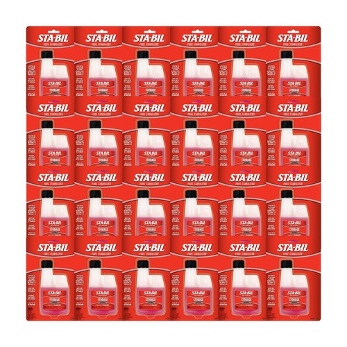 STA-BIL Storage Fuel Stabilizer | Keeps Fuel Fresh for 24 Months, Prevents Corrosion, Gasoline Treatment Additive that Protects System, Gas Stabilizer for Storage, 4 oz (24 Pack)