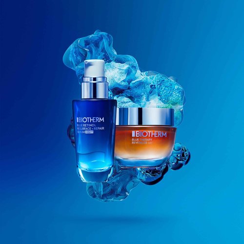 Biotherm Blue Therapy Amber Algae Revitalize Day Cream, Anti-Aging Moisturizer for Dehydrated and Mature Skin with Amber Algae, Nourishing and Firming Formula for a Glowing Complexion, 1.7 Fl. Oz.