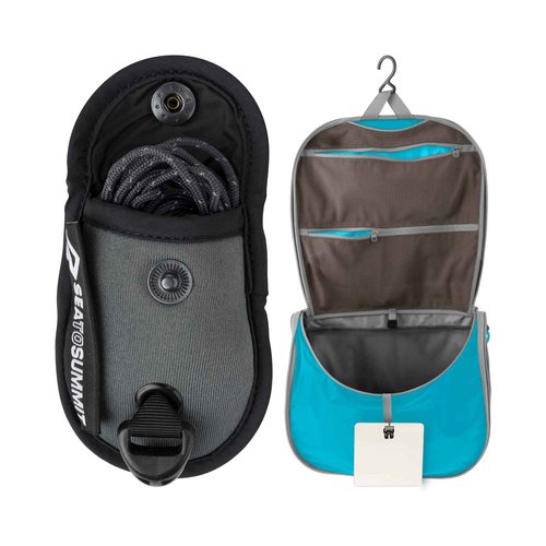 Sea to Summit Travel System: Clothesline and Hanging Toiletry Bag