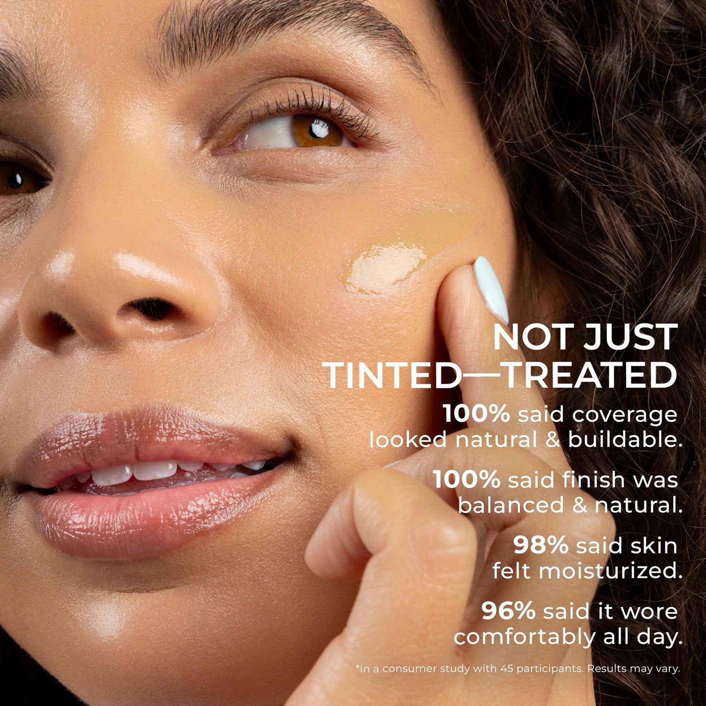 PÜR Tinted Sunscreen for Face, 4-in-1 Skin Tint - Broad Spectrum Mineral Sunscreen, SPF 50 - Tinted Facial Moisturizer, Primer & Foundation for Sun Protection - Lightweight Coverage – Fair Ivory