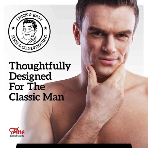 Fine ﻿Mr Lather Bowl, ﻿Gentleman's Ceramic Shaving Cream Bowl, Aerating Ribbed ﻿Texture, Brush Holder, Wall Mount Hole, Dark Color for Visual Contrast, Premium Stoneware Construction (Red)