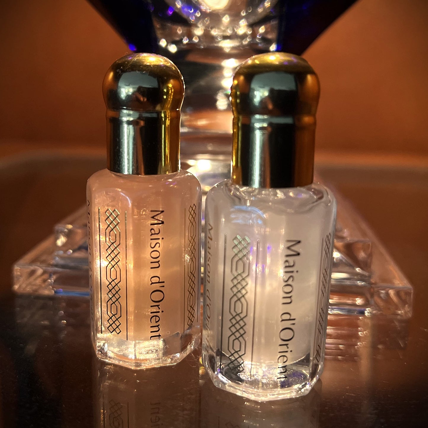 Maison d'Orient Layered Freshness and Purity PEARLA·NERA FRESCO Eau de Parfum Spray Fragrance and Musk Tahara (مسك الطهارة) Hand-crafted Oil Perfume