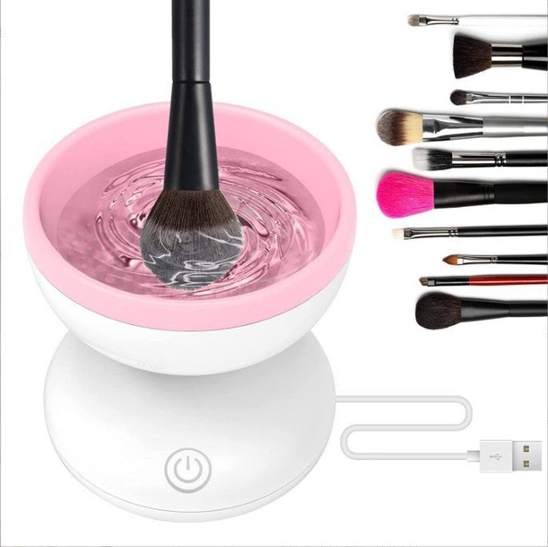 Electric Makeup Brush Cleaner Machine - Portable USB