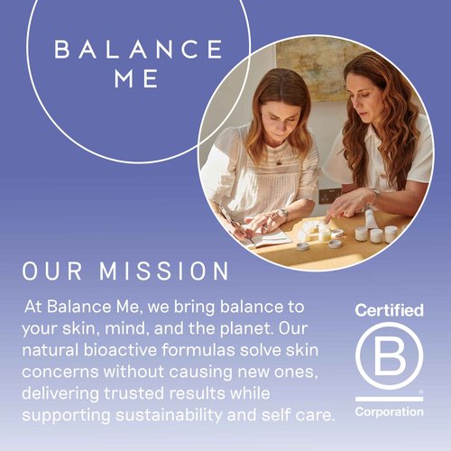 Balance Me Super Berry Face Cleansing Balm, Hydrating Makeup Remover Balm with Raspberry & Cloudberry Oils, Gentle Double Cleanse & Travel Size Facial Cleanser, 3-in-1 Natural Skincare