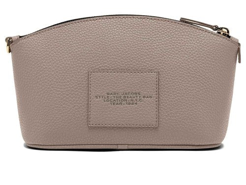 Marc Jacobs The Leather Beauty Bag, Cement