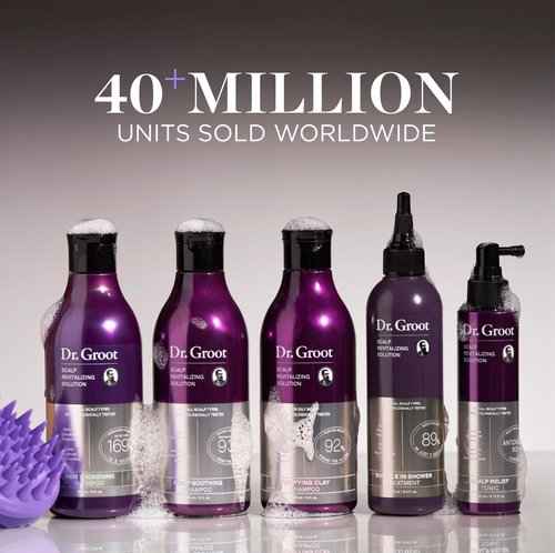 Dr. Groot Thickening Shampoo & Conditioner Set for Hair Loss – Clinical Results with Biotin and Rosemary for Hair Thinning, Shedding, Scalp Repair and Treatment