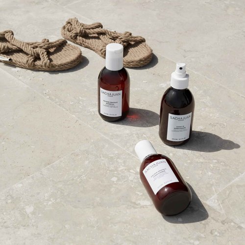 SACHAJUAN Colour Protect Shampoo and Conditioner Set | Ocean Silk & Microemulsion Technology to Prevent Color Fade and Preserve Brilliance | UV Defense | Vegan & Paraben-Free | Set of 2 (8.45 oz)