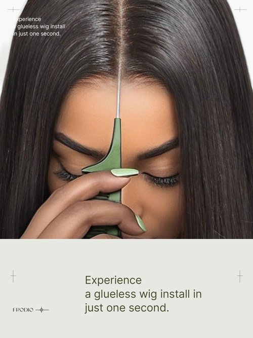 Frodio Ultra Comfort 5x5 HD Lace Closure Wig Long Straight Glueless Wigs Human Hair Pre Plucked Pre Cut Lace Front Wigs Natural Black Frontal Wig