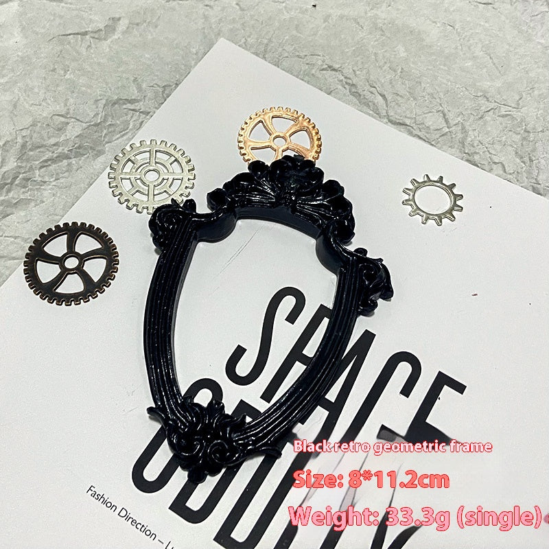 Dark Element Specimen Decorative Picture Frame for Jewelry and Photography Backdrop