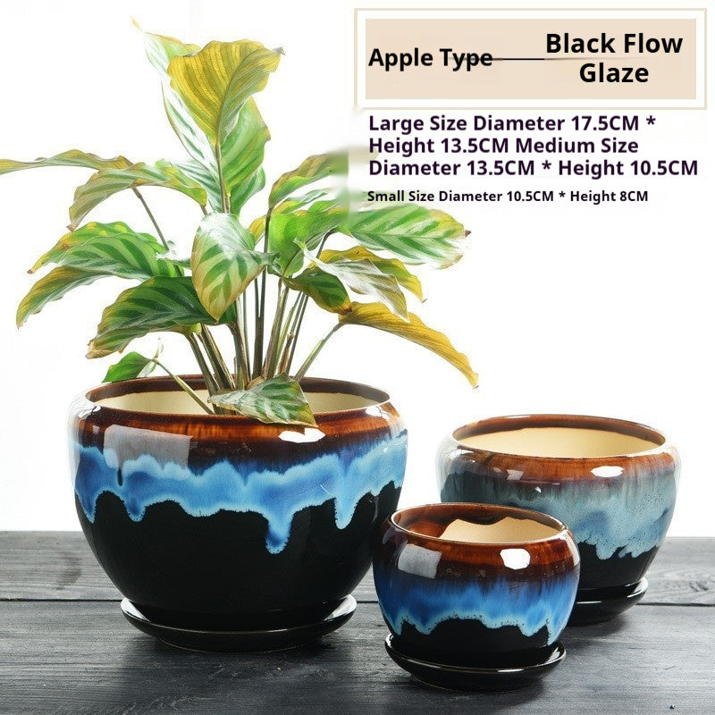 Minimalist Succulent Pot Set - Breathable, Durable Terracotta Planters with Trays