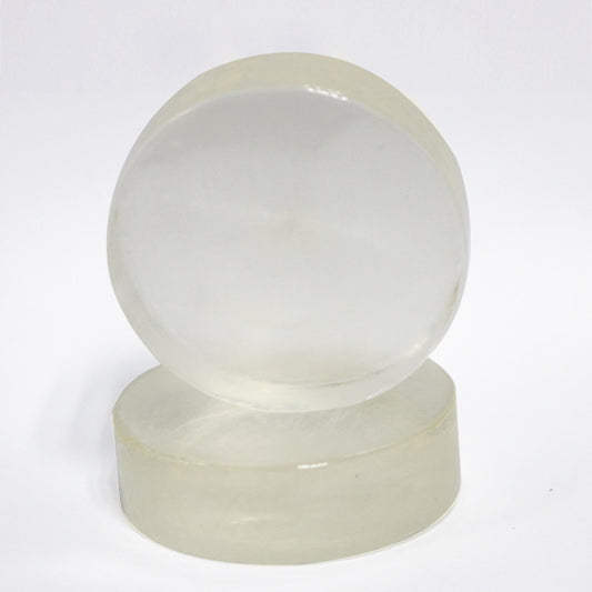 Handmade Enzyme Crystal Bar Soap 40g - Floral Scent, Cleansing & Firming