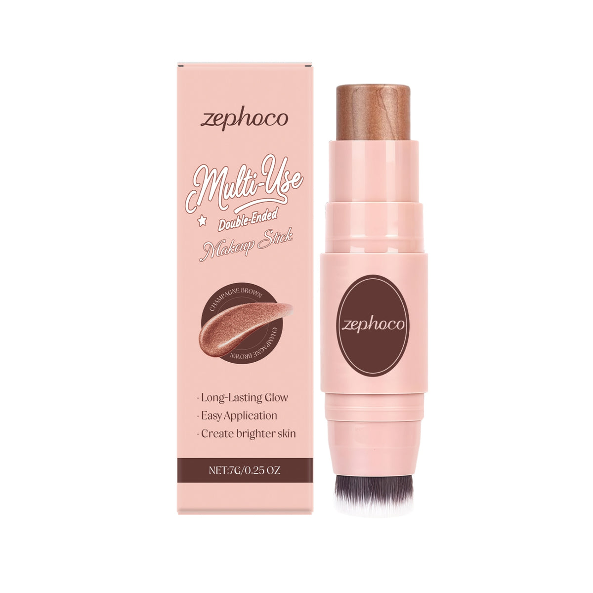 Multi Purpose Dual Head Makeup Stick for Face & Lip Application