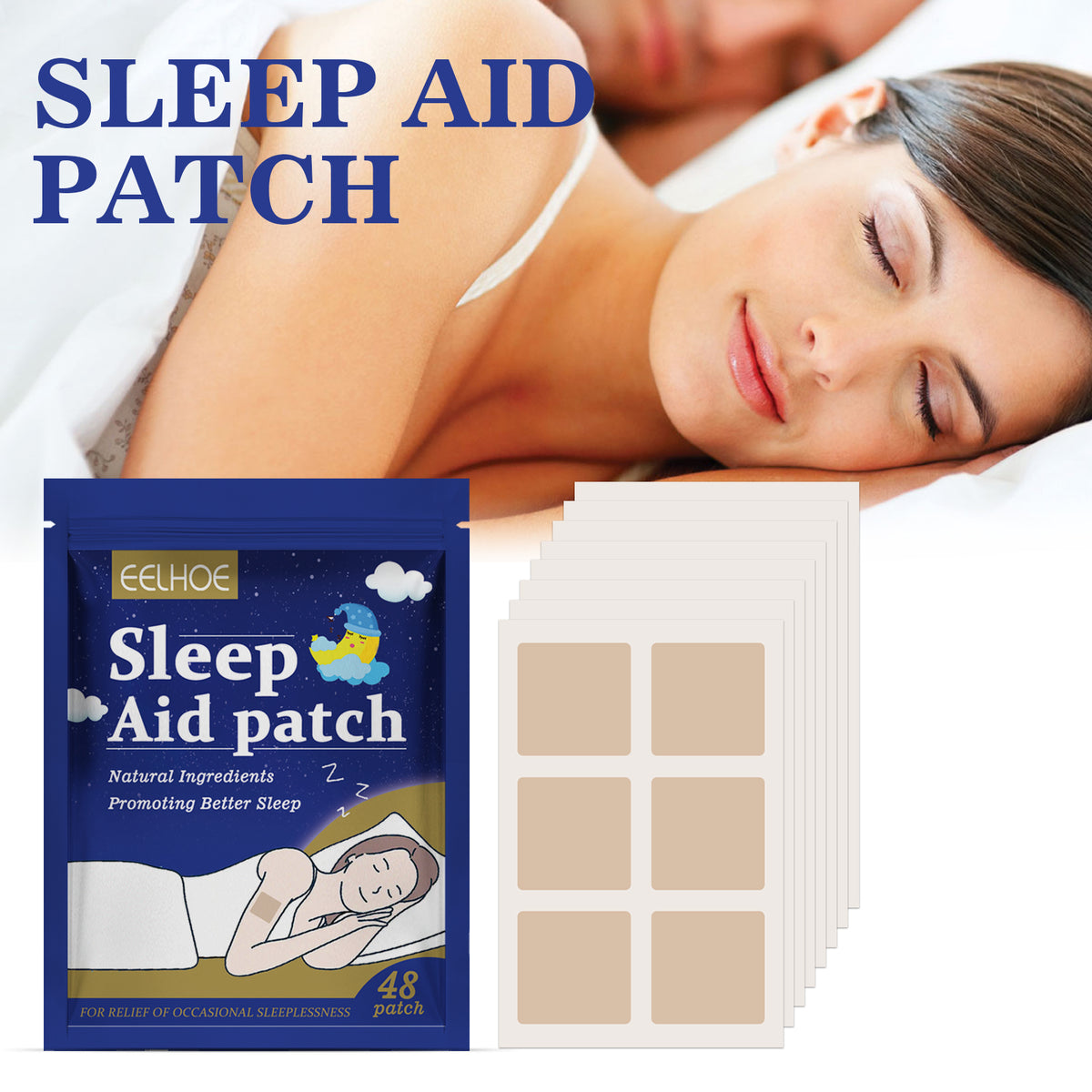 Sleep Patch - Lavender & Lemon Extract, 48 Pieces