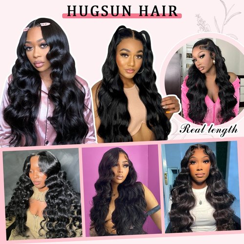 13X6 Body Wave Lace Front Wigs Human Hair 12A 250% Density Lace Frontal Wigs HD Glueless Wigs Human Hair pre Plucked with Baby Hair Natural Color 22 Inch