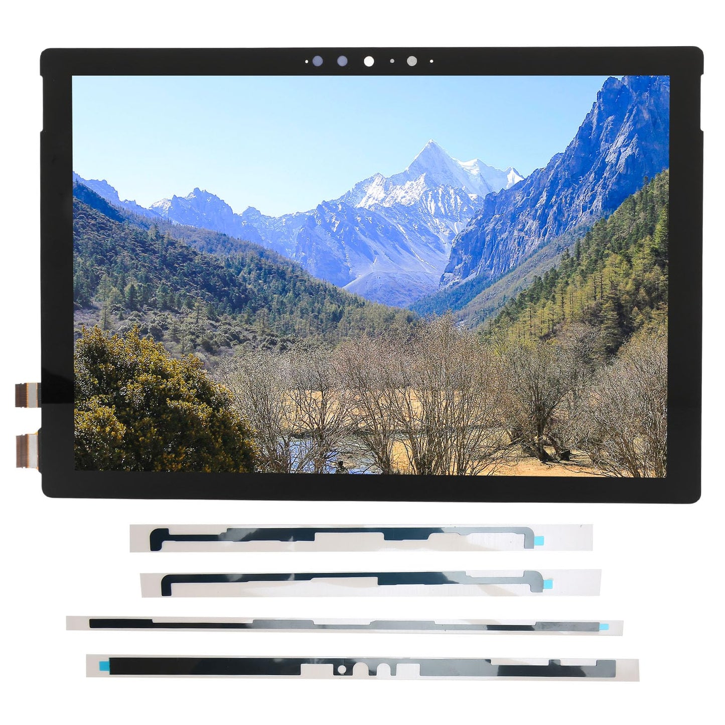 12.3 inch Screen Replacement for Pro 7 1866 LP123WQ2, 2736x1824 LCD Display Digitizer Assembly, Laptop Replacement