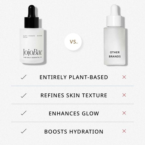 The Daily Essential Co. Jojobae Face Serum | Plant Based Long Lasting Hydration (30ml)