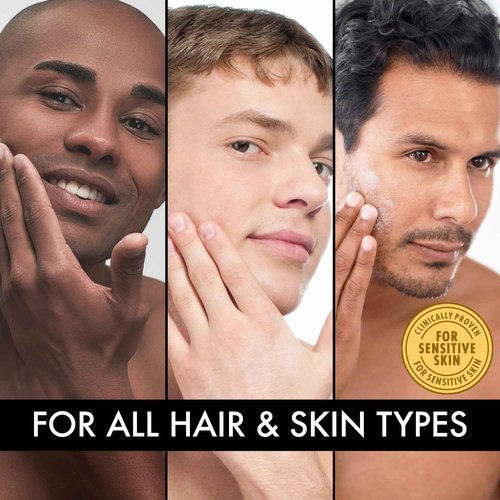 The Art Of Shaving Unscented Pre-Shave Oil For Men – Clinically Tested For Sensitive Skin – Improves Razor Glide For a Close, Comfortable Shave – 8.1 oz