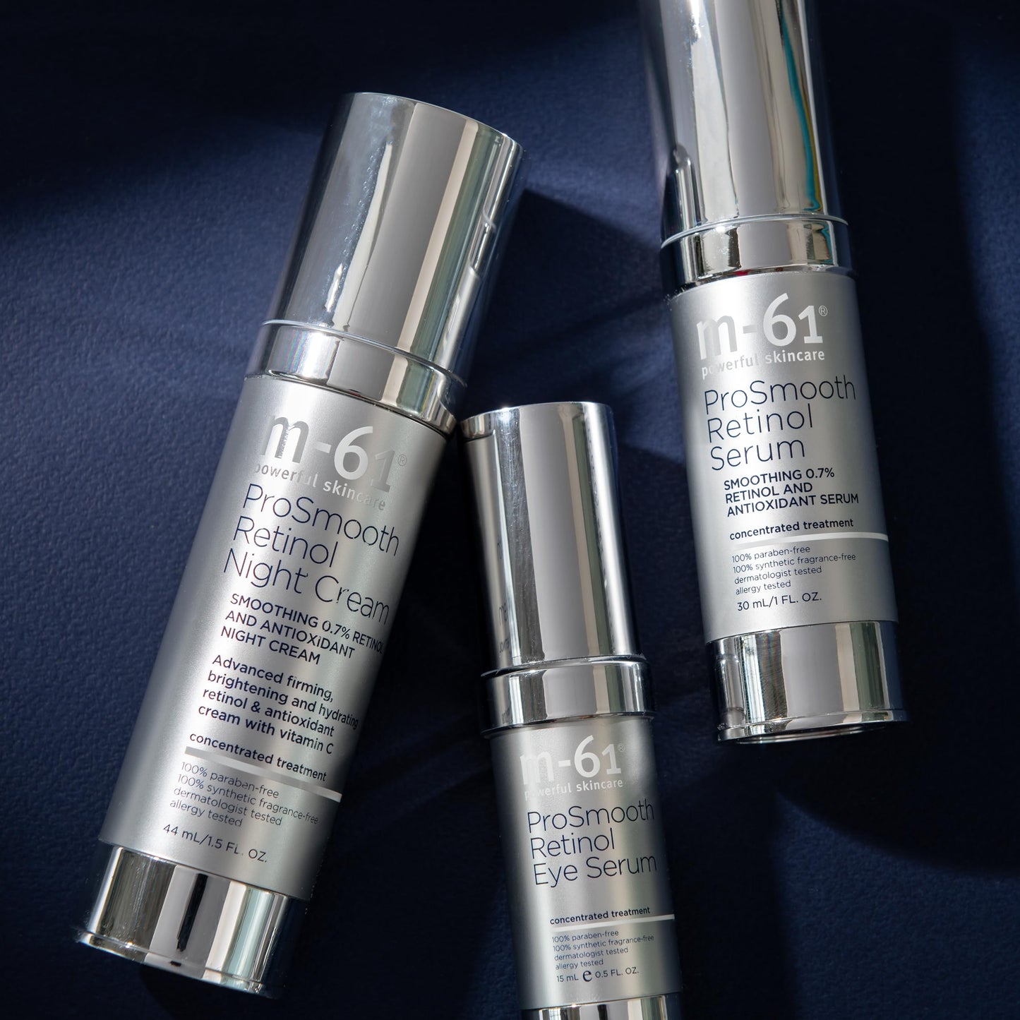 m-61 ProSmooth Retinol Serum | 0.7% Non-Irritating Retinol + Antioxidant Serum With Vitamin C. Dermatologist Tested With Clinical Trial Results. For Mature, Aging Skin - 1 Fl Oz