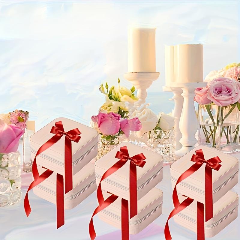 15-Piece Set High-Quality Mini Portable PU Leather Travel Jewelry Box