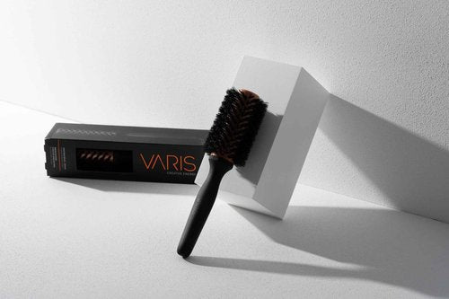 VARIS Boar Brush, Medium , 1 Count (Pack of 1)
