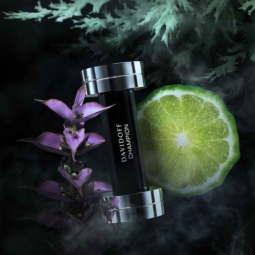 Davidoff Champion Eau de Toilette – Woody Men's Cologne – With Notes of Bergamot, Clary Sage & Oakmoss – Long Lasting Fragrance