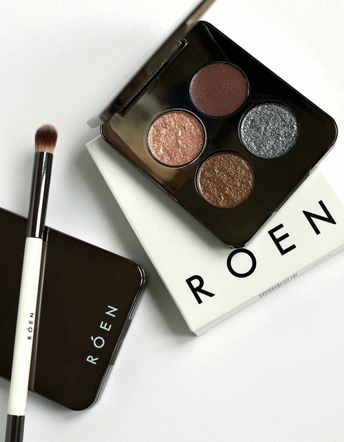 RÓEN Natural 52 Degrees Cool Eye Shadow Palette | Vegan, Cruelty-Free, Clean Makeup