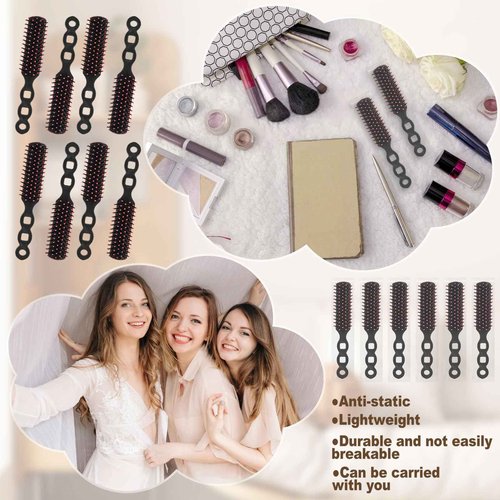 Bulk Hair Brushes for Homeless Individually Wrapped, Hair Brush Bulk, Hair Brush for Curly Hair Suitable for Homeless,Shelter,Air Bnb/Hotel/Guest Apartment (150 PCS)