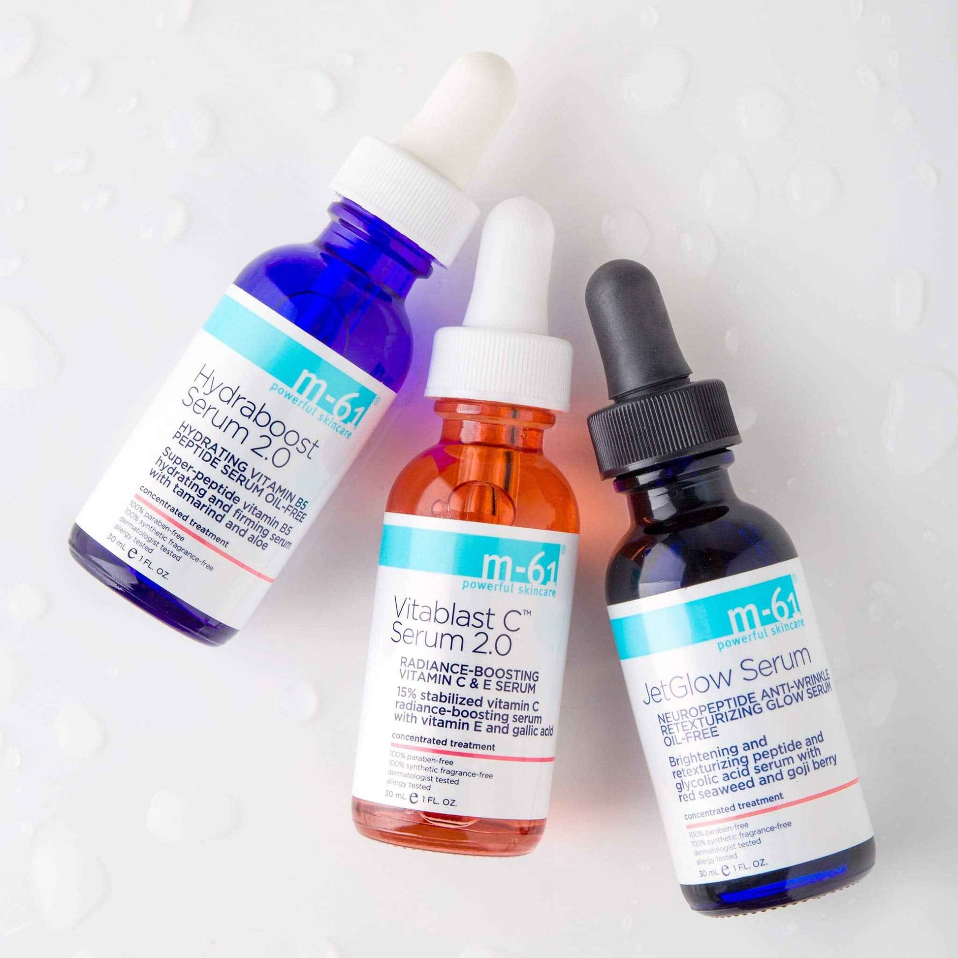 m-61 Hydraboost Serum 2.0 | Hydrating, Firming, Lightweight, Oil-Free Face Serum With Peptides, Vitamin B5, Tamarind. For All Skin Types - 1 Fl Oz