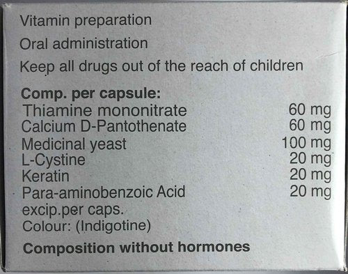 Pantogar Pantovigar Specific Treatment for Hair and Nails (90 Capsule -1 Box)