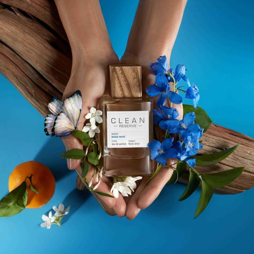 CLEAN RESERVE Acqua Neroli Eau de Parfum | Eco-Conscious & Sustainable Spray Fragrance | Vegan, Phthalate-Free, & Paraben-Free | 1.7 Fl Oz/50mL