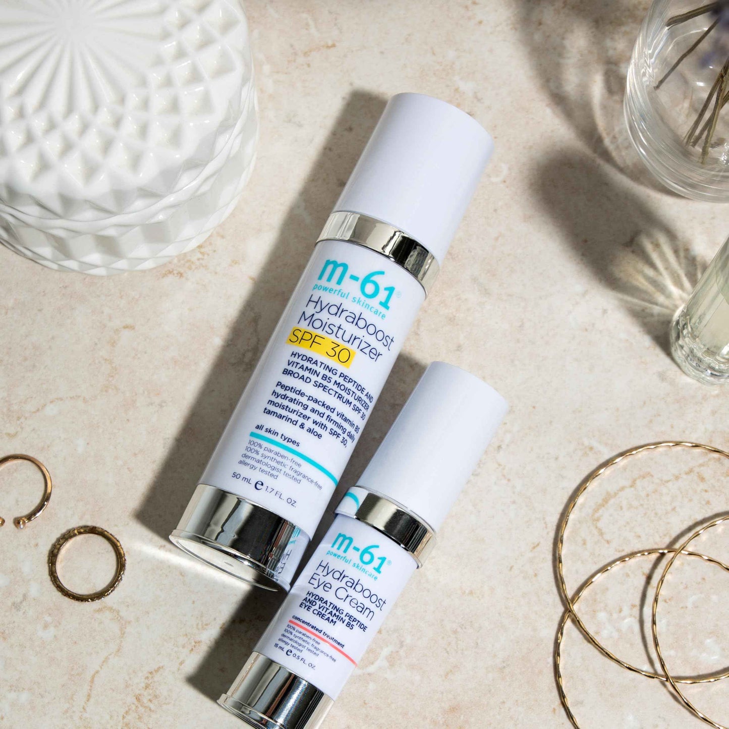 m-61 Hydraboost Moisturizer SPF 30 | Unscented, Lightweight Daily Moisturizer With SPF 30 and Hyaluronic Acid, Vitamin B5, Vitamin E, 1.7 Fl Oz