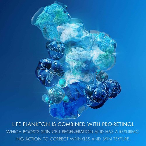 Biotherm Blue Pro-Retinol Wrinkle Smoothing Eye Cream, Anti-Wrinkle and Dark Circles Eye Care with Biotech Plankton & Pro-Retinol, Smoothes and Brightens, Ophthalmologically Tested, Vegan, 0.5 Fl. Oz