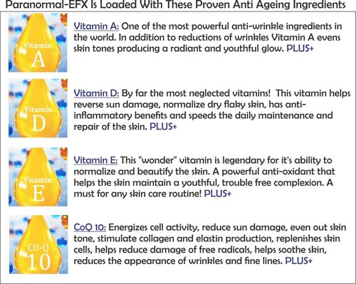 AminoGenesis ParanormalEFX Advanced Anti-Aging Rejuvenating Super Serum 2 oz (Sun Damage, Collagen, Elastin Boosting w/Vitamins A, E, D, Tremella Mushroom Extract, Synthe'6 & Selaginella Lepidophylla)