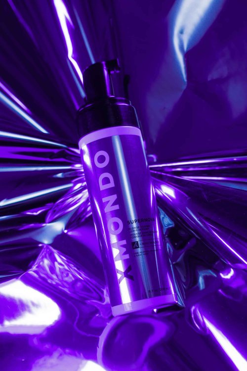 XMONDO Hair Supernova Blonde Toning Shampoo & Conditioner 8 Fl Oz ea. and Leave-in Foam 6.7 oz. Bundle | Vegan Formula with Vegetable Proteins to Replenish, Restore, and Reduce Yellow Tones, 3pc set