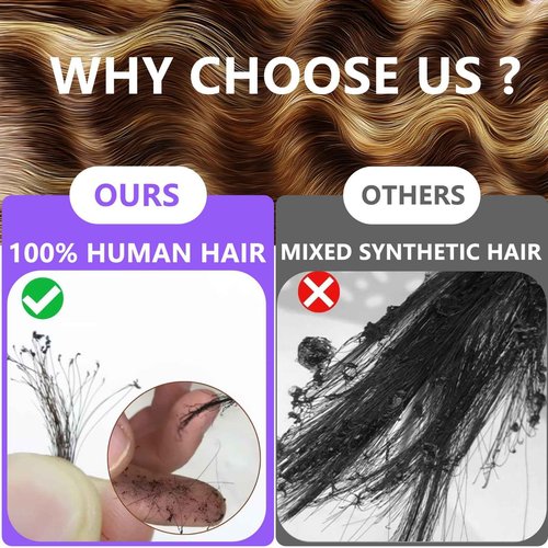 BYWEEW Honey Blonde Ombre Lace Front Wig Human Hair Highlight Body Wave 13X6 Lace Front Wigs 180 Density Glueless 4/27 Highlighted Human Hair Wig 26 Inch