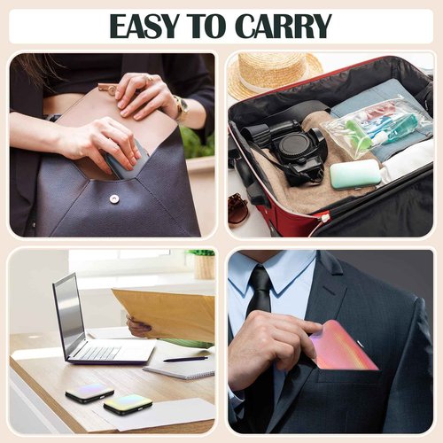 Leriton 60 Pack Manicure Set Bulk Gifts Stainless Steel Nail Clipper Set with Case 8 in 1 Personal Pedicure Kit for Women Men Gifts for Christmas(Mix Color,Stylish)