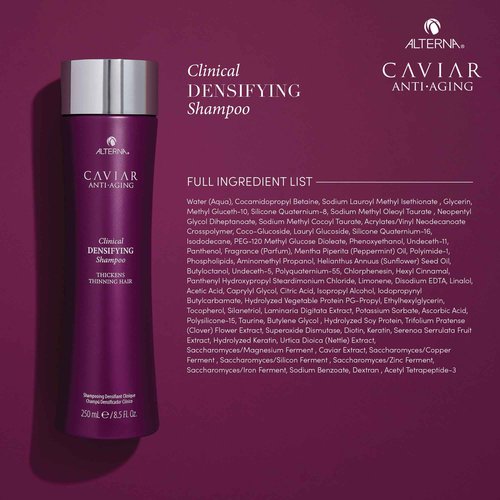 Alterna Caviar Anti-Aging Clinical Densifying Shampoo, 8.5 Fl Oz (Pack of 2)