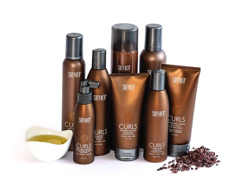 Surface Hair - Trio Box Set, Shampoo, Conditioner And Leave-In Conditioner – Defines, Adds Shine, and Provides Frizz Free Style Longevity