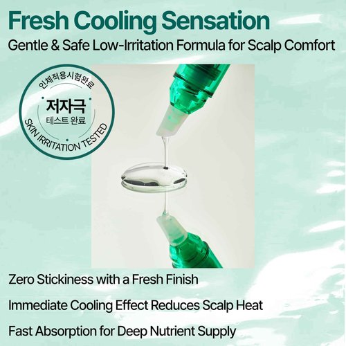 BAO_H.LAB Hair Loss Care Ampoule for Hair Thinning & Shedding, Healthier Scalp & Thicker Fuller Looking Hair in One Month Hair Care Solution, Non-oily Non-greasy 2 Ampoules in One Pack Korean Haircare