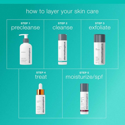 Dermalogica Clearing Skin Wash (16.9 Fl Oz) Anti-Aging Acne Face Wash - Natural Breakout Clearing Foam with Salicylic Acid and Tea Tree Oil