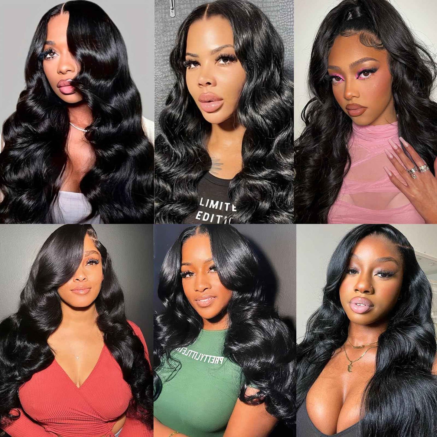 Human Hair Bundles Body Wave 100% Unprocessed Brazilian Virgin Human Hair Quick Weave Body Wave Hair Extensions for Black Women Natural Color 3 Bundles 18 18 18 Inch