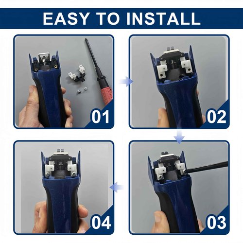 DODAER Upgrade Metal Blade Drive Assembly Lever Compatible with Andis AG & AGC pet Clipper (10 Pack)