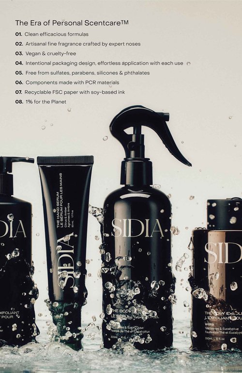 SIDIA - Soaked: The Hand Exfoliant | Cruelty-Free, Plant-Based, Clean Beauty (9.5 oz | 280 mL)