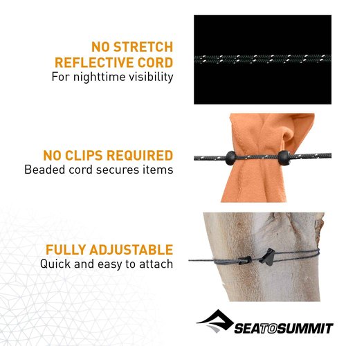 Sea to Summit Travel System: Clothesline and Hanging Toiletry Bag